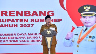 Wabub Imam Hasyim Klaim Indikator Pembangunan Sumenep Kian Membaik