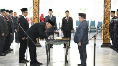 Pemkab Sumenep Lantik 55 Pejabat Administrator dan Pengawas