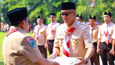 Konsisten Dukung Pramuka, BPRS Bhakti Sumekar Diganjar Penghargaan