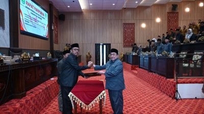 Gelar Sidang Paripurna, DPRD Sumenep Setujui 9 Raperda Strategis